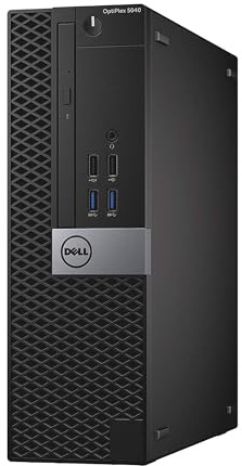 Dell FAST Optiplex SFF PC - Intel Core i5 6th Gen (4 Cores Upto 3.60Ghz), 8GB DDR3 RAM, 256GB SSD Storage, 300Mbps USB WiFi Adapter Dongle, Windows 11 Pro Operating System (Renewed)