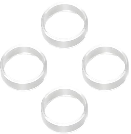 Qkbuza Kontrollskydd | Transparent skyddsring för stick, säkert skydd för spelkontroller, idealiska entusiastiska tonåringar familj vänner