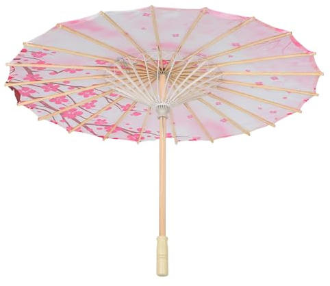 Gatuida Sombrilla de flor de ciruelo: Sombrilla china y japonesa para cosplay nupcial, fiestas de té, decoración de bodas, accesorio de fotografía - de danza clásica