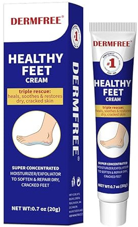 Crema Para Pies y manos-Pdecuada Para Descamación de Manos y Pies, Talones Agrietados, Dedos Agrietados Por frío, Descamación Seca, Piel áspera y Opaca, Padrastros y Callosidades- 20g