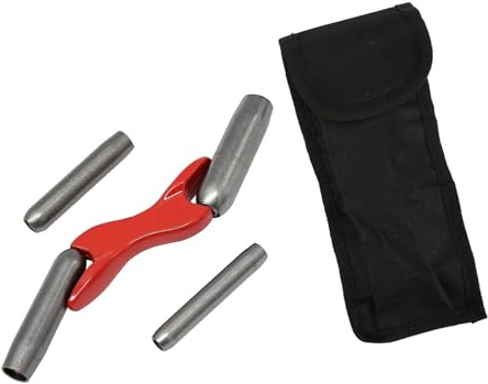 Set di 4 pezzi di malta sottile con diverse misure di spatola e borsa compatta per specialisti in muratura, set professionale di attrezzature per muratura
