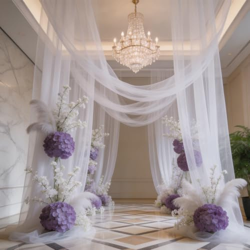 Tyllrulle – 30 cm x 91 cm, 1 styck tylltyg, tyllmetervara i tyll, bordslöpare, en tulle av tyll, för gör-det-själv kjol, bordslöpare, dekoration, färgglad dekoration, bröllopsdekoration för speciella