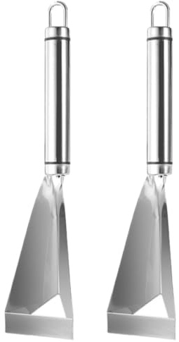 SWETRACE Coltelli per Intaglio Frutta Salvaspazio in Acciaio Inossidabile Set 2 Pezzi Affetta Verdure Multifunzione per Cucina e Ristorante