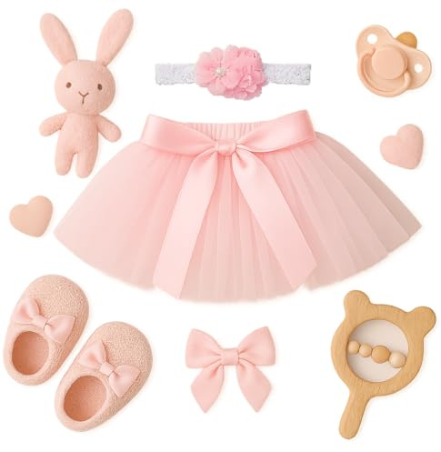 Matissa Newborn Baby Tutu Clothes Skirt Headdress Flower Photo Photography Prop Outfit costume
