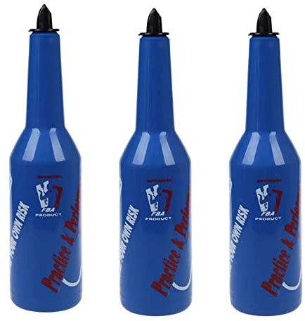 Nicfaky Flair Lot de 3 Shaker à vin pour barman Bleu