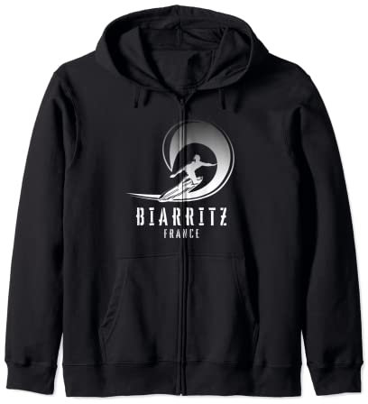 Surf Biarritz, Surfen Biarritz in Frankreich, Pipe Surfer Kapuzenjacke