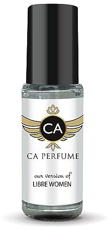 CA Perfume Impression of Libre Women Perfume Oil Floral Scent Long Lasting Perfumes for Women Travel Size Mini Perfume Sample TSA Ready Body Oil Roll-on 0.14 Fl Oz 4ml
