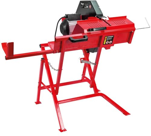 TIGREN 16 Log Saw 2200W, Tree Cutter Power Circular Log Saw with Stand and Cutting Cradle