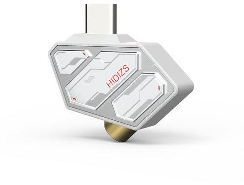 SD2 Amplificateur de Casque Portable Type-C vers Adaptateur 3,5 mm Dongle DAC Décodeur Audio Haute résolution avec Haute qualité Audio, Blanc