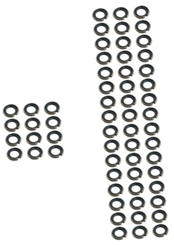 Gadpiparty 60 Sätze Schlüsselring O-Ring 1/2 Schlag Umbausatz Buchsenhalter mit O-Ring O-Ringe Schlag Reibring Ring für Schlagschrauber elektrisch Zubehör Komponente Socken-Set Ärmel Gummi
