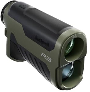 Bushnell R3 1200 Laser Rangefinder für Hunting und Shooting, 6 x 25 mm, HD Optical System, EXO Barrier Lens Coating, IPX4 wasserdicht, einfache One-Button-Bedienung, inklusive Vault Lite Rangefinder