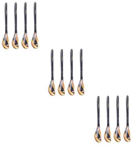 Garneck 12piezas Cucharas De Café De De Cucharas Para y Utensilios De Para Pasteles y Helados