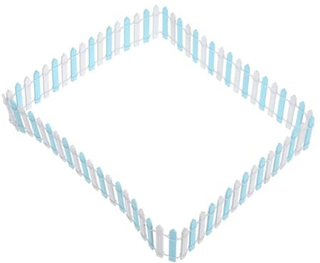 OFFSCH Mini Recinzione Affascinante Per Bordure Da Giardino Facile Da Installare Versatile Per Decorare Il Tuo Giardino