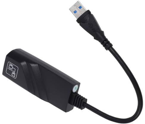 FONDOTIN 1000m Adattatore USB Ethernet Gigabit Mbps da USB senza Driver per Connessione di Rete Rapida e Stabile