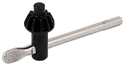 sourcing map Bohrfutter Schlüssel 8mm Pilot 11T 21mm Zahnrad für Schlagschrauber Werkzeugschlüssel Schwarz