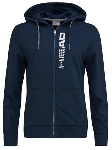 HEAD Club Greta Hoodie FZ W darkblue/White - 3XL