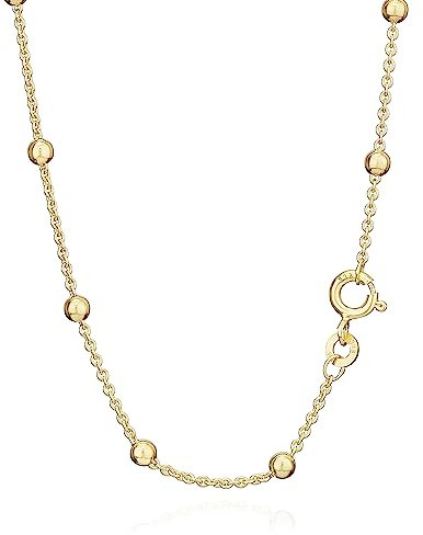 NKlaus 50cm Ankerkette 333 Gelbgold 8 Karat elegante Halskette Breite: 1,5mm Collier 4,3g schwer 9298
