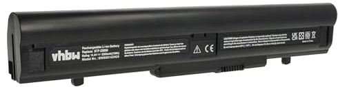 vhbw Akku Ersatz für Medion BTP-DBBM | BTP-D9BM, BTP-D8BM, 40036109, BTP-DDBM, BTP-DCBM für Notebook (5200 mAh, 14,8 V, Li-Ion)