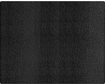 Mezing - chimenea antifuego, alfombra para barbacoa, suelo – alfombra ignífuga para frente chimenea – Protector suelo para estufas, chimeneas, barbacoas y parrillas, 100 x 120 cm