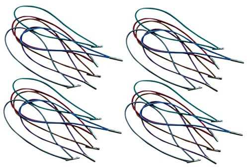 Operitacx 24stücke Teiliges Elastisches Band Für Notizbücher Fixierband Für Reisen Kreatives Gummiband Zur Sicheren Aufbewahrung Von Journalen Und Notizen Vielseitig Einsetzbar Und