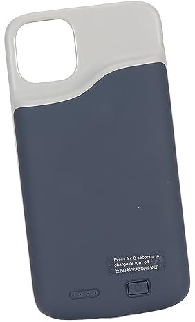 Akkuhülle für 11 Pro, 6000 MAh, Zusätzliches Ladezubehör, Ultradünnes, Kompatibles 6,5-Zoll-Telefon 11 Pro, Wiederaufladbare, Schlanke Hülle mit Anzeige (Blue)
