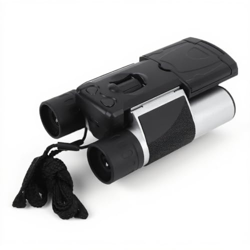 Binocolo Digitale con Fotocamera, Binocolo Ad Alta Potenza con Zoom Digitale 8x, Video 2,5K Fotocamera da 48 MP, Schermo a Colori da 2 Pollici, Obiettivo da 25 Mm, per Caccia Al