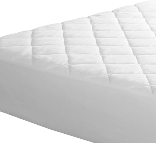 NATURALS - Protector de Colchón Acolchado - 100% PES - Ajustable - Suave, Transpirable y Duradero - Cama 90 (90x200 cm) - Cubre Colchón - Oeko-Tex Standard 100