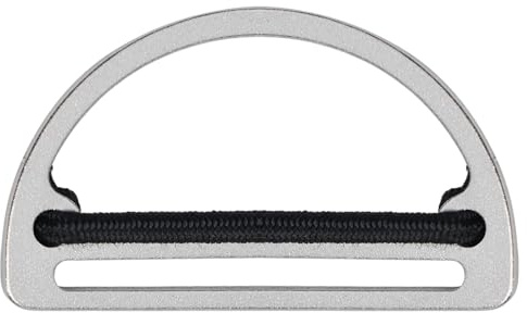 Zeroupshop Retenedor de correas de anillo en D, deslizador de tapón de cinturón de buceo con arnés de anillo en D, para buceo al aire libre, barco, marino