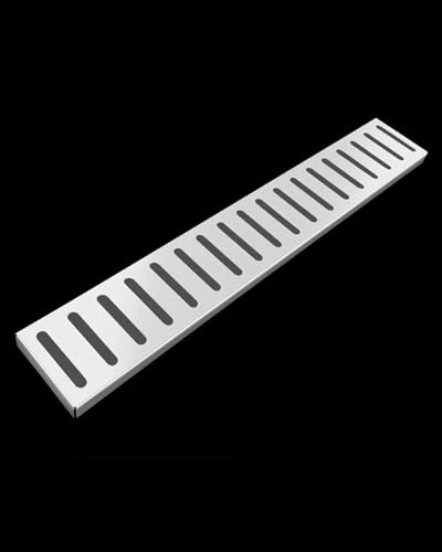 Cubierta de drenaje para exteriores, rejilla de metal resistente para calzadas de hormigón, césped y estacionamientos, evita obstrucciones, mejora la eficiencia de drenaje