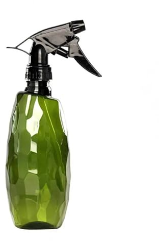 ZONABSQQ Botella pulverizadora de 600 ml, práctica, con agarre cómodo, for modelado geométrico, jardinería, pulverizador manual a presión.(Green)