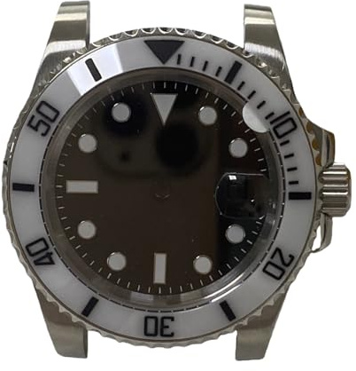 40mm Diver Uhrengehäuse Kit 8215 für Rolex Submariner/GMT-Master | ETA 2836 Mingzhu 2813 Uhrwerk Saphirglas Keramik Lünette Casual Sport