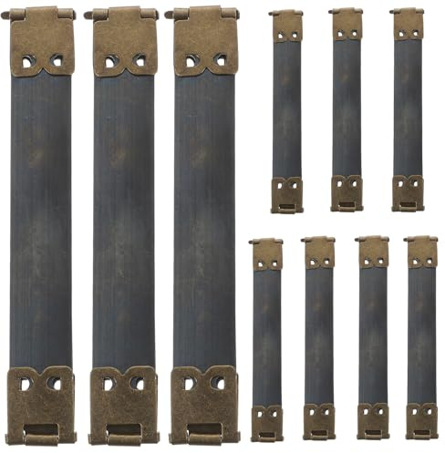 Healifty Marcos Flexibles Internos De Metal Para Bolsos Broche De Beso Cierre De Fleje Flexible Accesorios De Bricolaje Para Monederos Costura Y Bisagras 10 Unidades 3.93In