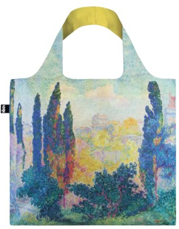 LOQI Henri Edmond The Cypresses at Cagnes Tasche, blau, Zeitgenössisch