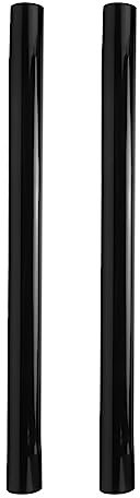 Juwacoo 2 Stück Universelle Verlängerungsstäbe für Handwerker Staubsauger, 32mm Innen-Durchmesser Kunststoff-Rohr-Stab, Staubsauger Zubehör Universalfür für 1.25 Staubsaugerzubehör