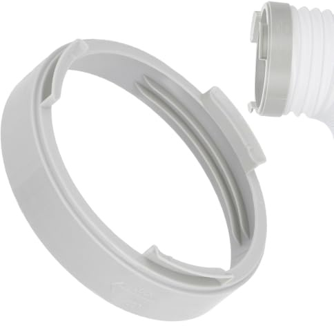 Tissting Klimaanlage Abluftschlauch Adapter 150mm/5,9 Zoll Rund | Schlauchanschluss Mobile Klimaanlage Kunststoff Tragbare Klima Abluftschlauch Adapter für Wäschetrockner Dunstabzugshaube