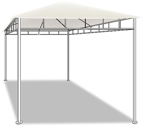 Telo superiore per gazebo 3x2 Mt colore ecrù 180g/m² in poliestere