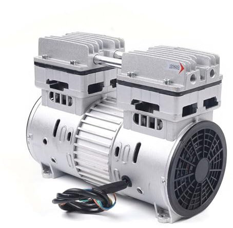 LENDISIY Motor für Flüsterkompressor, 750W Ölfreier Luftkompressor Kompressor Aggregat 1400 U/min Ölfreier Luftkompressorkopf Flüster für Druckluft Kompressor Luftkompressoren Zubehör