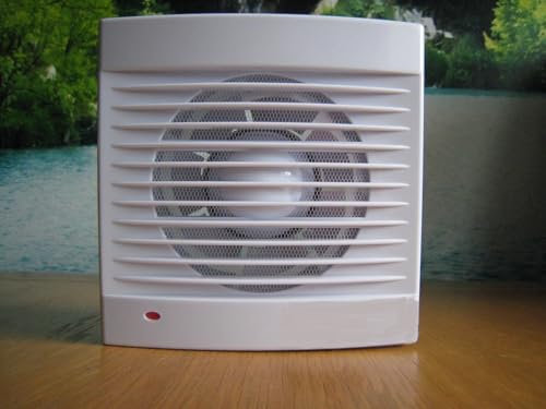 MAIL MORE Bathroom Extractor Fan, Silent Powerful Wall Ceiling Mounted Vent Fans, for Ventilation Airflow, suitable for window glass mounting, 4 5 6 Fans for Shower kitchen (4=100cm)