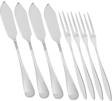 Cabilock Buttermesser-obstgabeln Für Lebensmittelspieße Silber Obstgabeln Und Buttermesser Für Kuchen Desserts Partys Hochzeiten Food-partys Barpartys Bankette