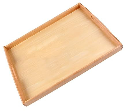 CIYODO Holz Palette Spielzeug Lagerung Griff Palette Tablett Für Kinder Frühen Bildung Zentrum Mit