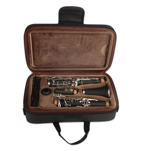 Profi-Klarinette B 17 Klappen Einsteiger-Klarinetteninstrument Versilbert