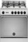 La Germania AMN664GXV - Cucina a gas con forno, 60x60, colore Inox, Classe energetica A+