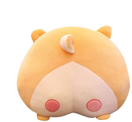 Cuscino imbottito per il sedere,Cuscino per il sedere del cane, Simpatico cuscino in peluche, Bambola di peluche con culo divertente, cuscino di tiro con animali di peluche, bambola morbida per arreda