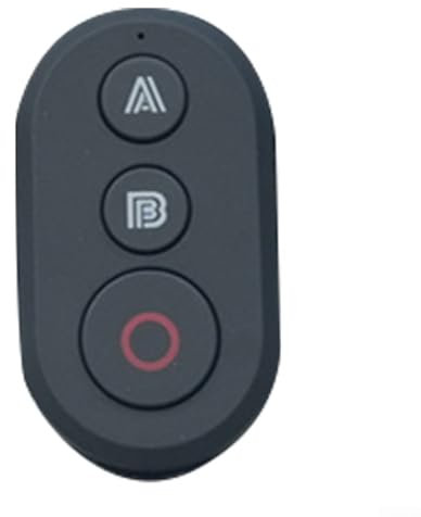 Oniissy For Insta360 X5 Remote Controller Wireless Trigger - For Insta360 X4 Action Camera - Compact Portable ABS Material Black Shutter Release