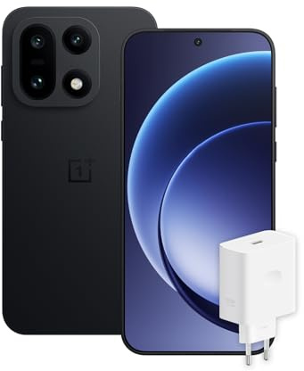 OnePlus 15 5G Smartphone, 12GB RAM 256GB Memoria, Snapdragon 8 Elite Gen 5, Batería 7300mAh, Video 4K 120FPS Dolby Vision, Triple Cámara 50MP, Gaming 120FPS, Resistente al Agua y Polvo IP68, Black