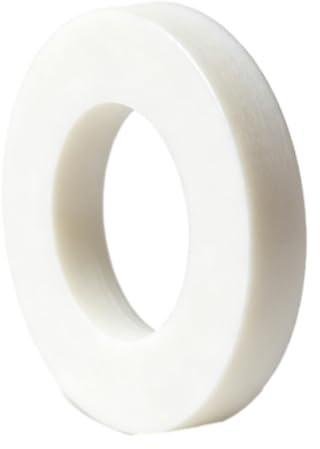 50 Stück Flachscheiben mit Innendurchmesser 3-30 mm, Flanschdichtungen aus PTFE, geeignet für Industriemaschinen, Rohrleitungen, Ventile usw.,IDxODxCS,12x24x3mm