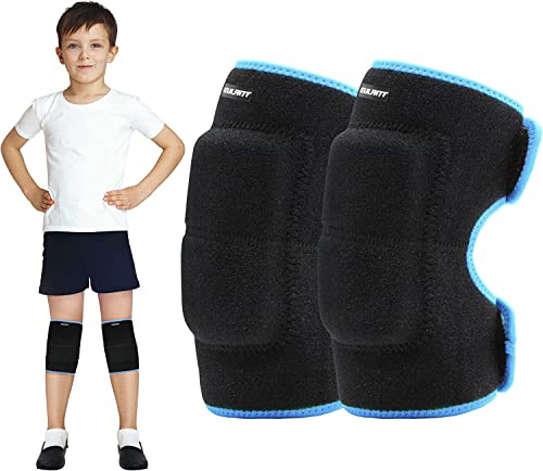EULANT Rodilleras Voleibol para Niño/Adolescentes/Adulto,Rodillera Deportiva,Ajustable Esponja Protector de Rodilla para Fútbol Portero Balonmano Danza Patinaje Esquí Gimnasia Ritmica Senderism