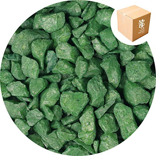 Specialist Aggregates ® - 15kg Aspen - Festive Green - Decorative Gravel/Stones | Weddings | Events | Memorials | Photography | Home | Garden | Vases | Art | Craft | 18 COLOURS | UK Manufacturer