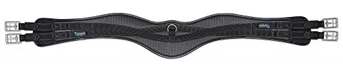 Shires ARMA Anti-Chafe Anatomical Girth with Elastic - Black 40