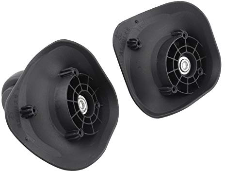 Gepäck Koffer Wheels Rad, Universal Ersatzräder Kofferraeder Schwenkräder Rollen Gepäckräder Rollkoffer Ersatzrollen kofferrollen Räder Luggage Replacement Gepäckersatzräder für Trolley Weichschalen